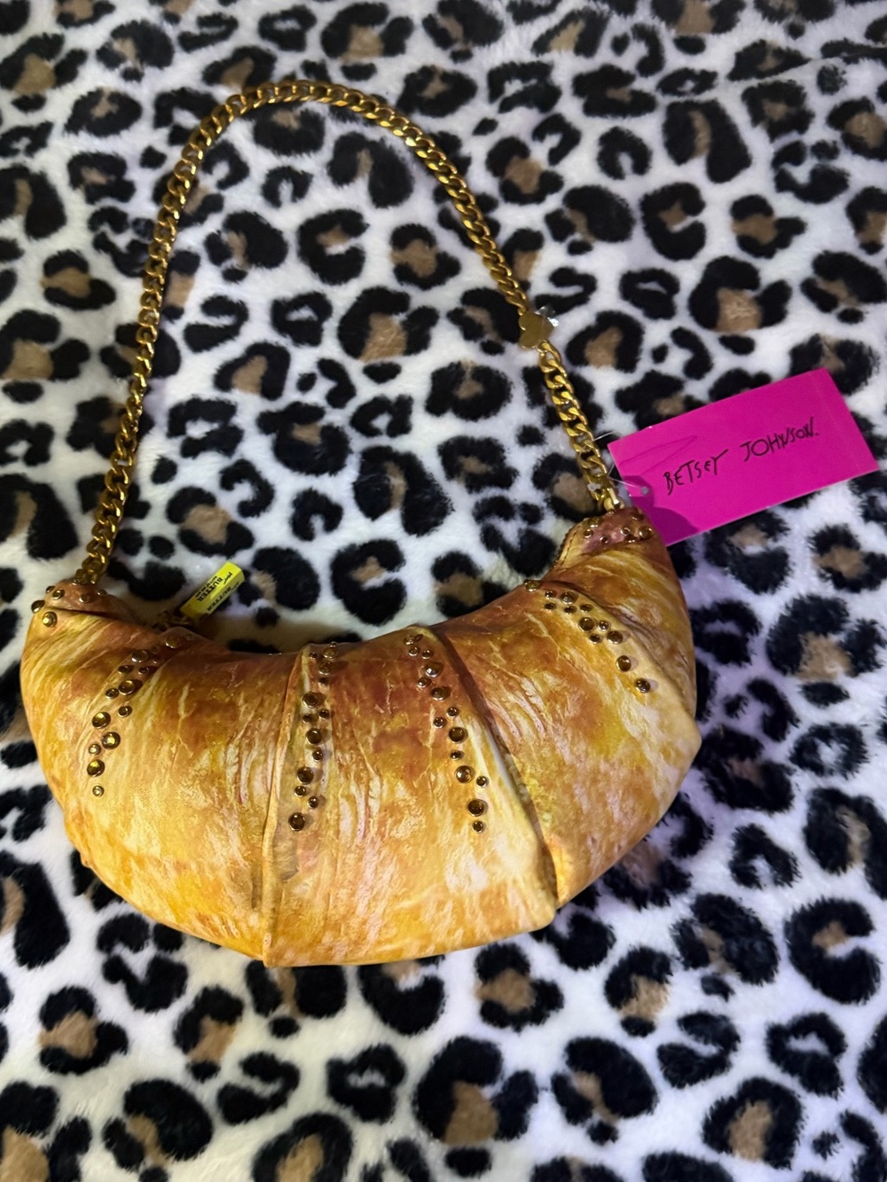 Betsey Johnson Croissant Bag